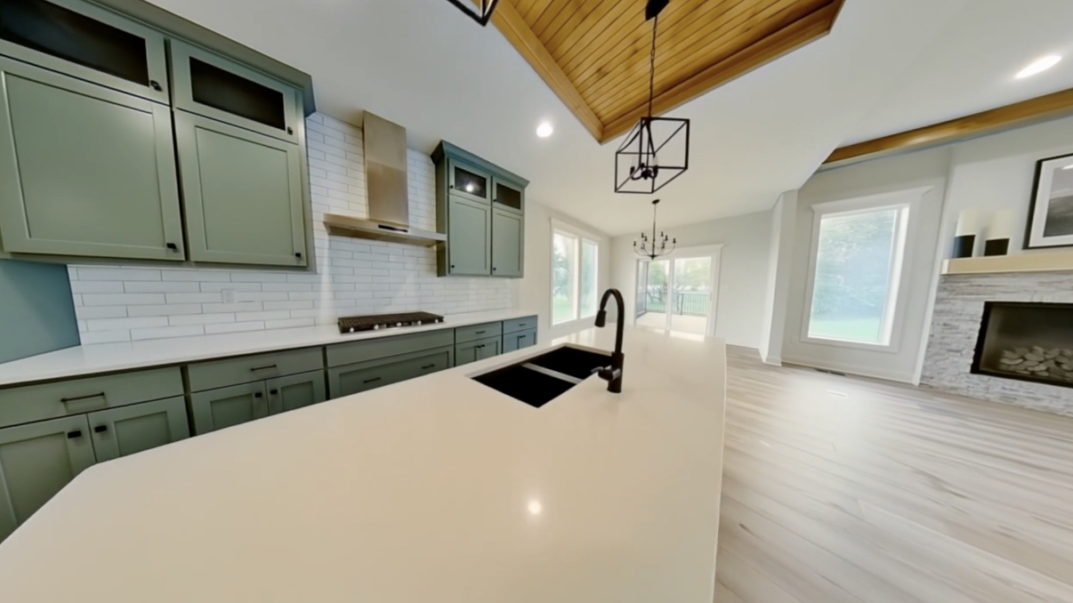 New Construction Kitchen - Before
